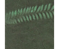 Nepaali paber MUSTRIGA 50x75cm - sõnajalg, roheline